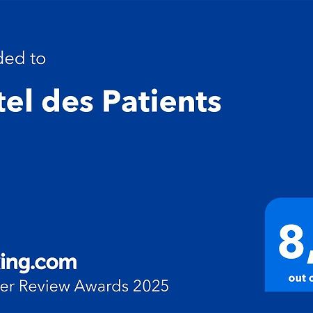 Hotel Des Patients Lausanne Eksteriør billede