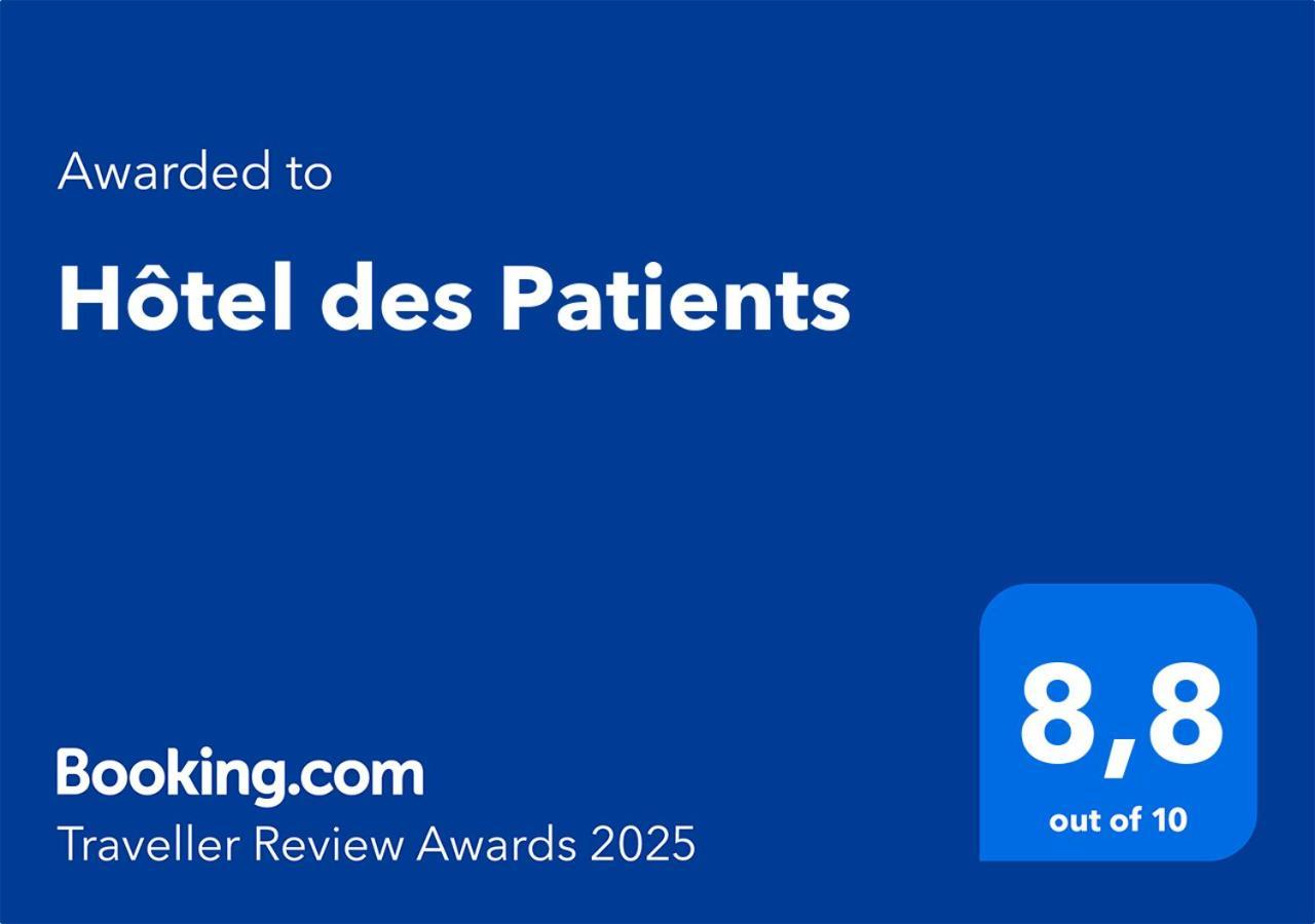 Hotel Des Patients Lausanne Eksteriør billede